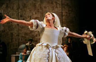 Michelle Gomez in The Taming of the Shrew