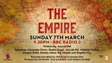 Flyer for The Empire, BBC Radio 2, 7 Mar 2021