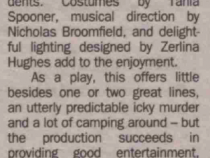 Review of The Pleasure Man from The Stage, 24 Feb 2000 (2 of 2)
