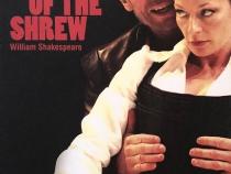 Cover of a publicity leaflet for The Taming of the Shrew at the Novello theatre